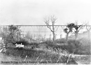 Newquay Trenance Viaduct c1870 - Newquay Old Cornwall Society