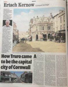 How Truro came to be the capital city of Cornwall