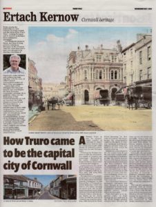 How Truro came to be the capital city of Cornwall
