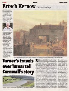 Turner's travels over Tamar tell Cornwall's story