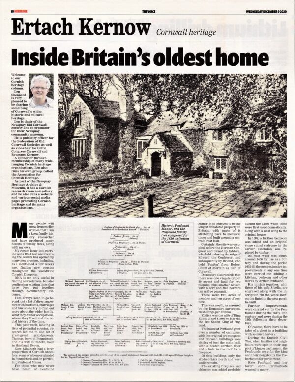  24 Voice Ertach Kernow Inside Britain s Oldest Home Kowethas 