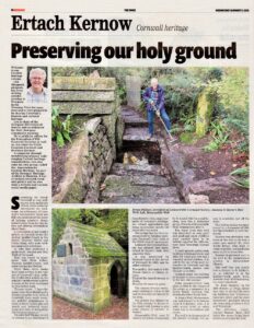 Ertach Kernow - Preserving our holy ground - Cornwall's holy wells