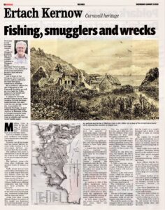 Ertach Kernow - Fishing Smugglers and Wrecks - Mullion Cove