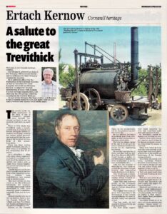 Ertach Kernow - A salute to the great Trevithick