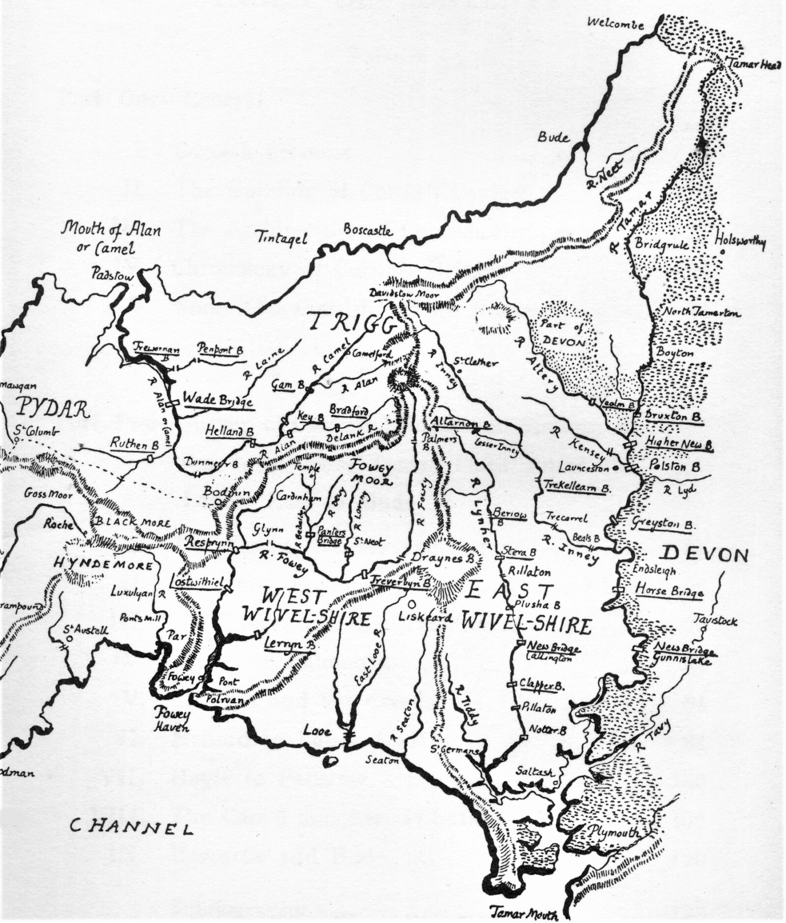 Cornwall’s Road Bridges Charles Henderson Kowethas Ertach Kernow