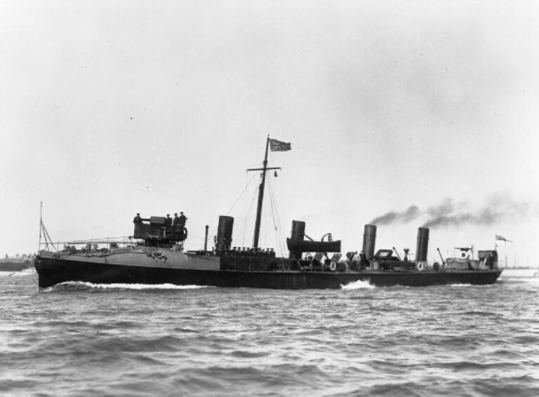 HMS Ferret 1893 Kowethas Ertach Kernow