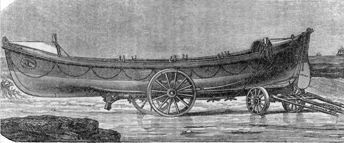 Typical RNLI Lifeboat c1867