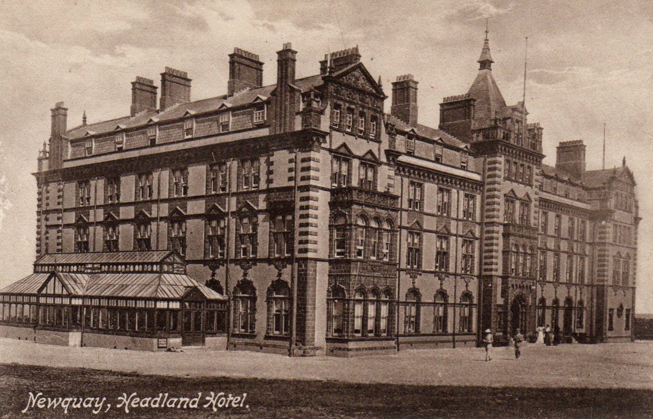 Headland Hotel, Newquay c1910 Architect - Silvanus Trevail
