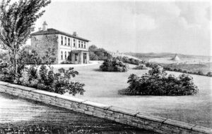 Trengwainton House 1866 before later alterations