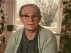 Anita Murley, the last surviving widow heard in the interviews