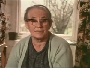 Anita Murley, the last surviving widow heard in the interviews