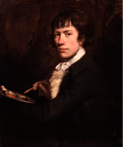 Self portrait John Opie courtesy of National Portrait Gallery