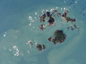 The Isles of Scilly, viewed from the International Space Station - NASA