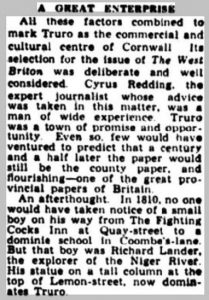 West Briton and Cornwall Advertiser - Thursday 21 July 1960