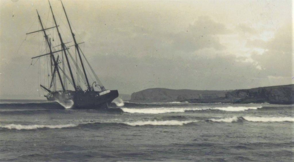 Wreck of The Industry Harlyn Bay