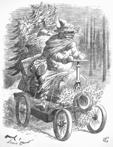 Father Christmas Up To-Date, Punch, Dec 1896