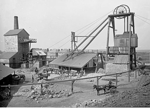 East Pool Mine, Illogan - 1895