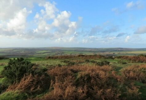 A View from Castle an Dinas