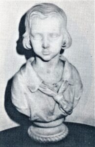 Neville N Burnard - Prince of Wales marble bust 1847