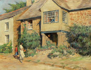 Sir Walter Raleigh's House at Mitchell by Stanhope Alexander Forbes 1932