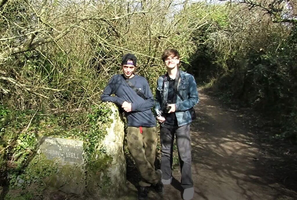 Introducing Leevi and Josh at the start of our Penwith tour