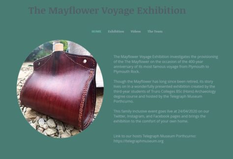 Mayflower Voyage Exhibition - Introduction