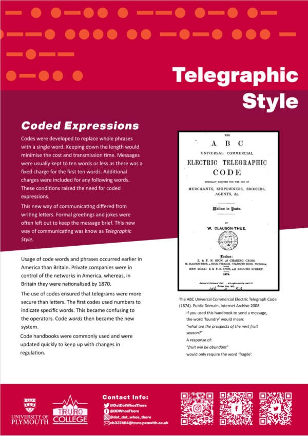 Telegraphic Style