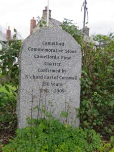 Stone commemorating Richard Earl of Cornwall's Charter in 1259