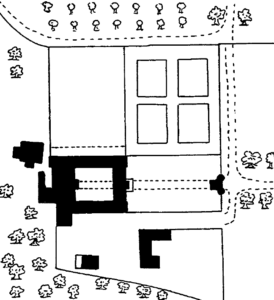 Original house plan 1651-1780