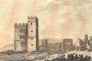 Pengersick Castle Engraving [1786]