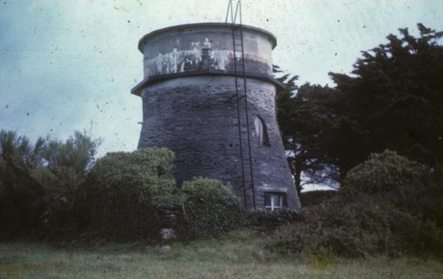 Former Windmill Near Trevone in 1956 by Frank W Gregory