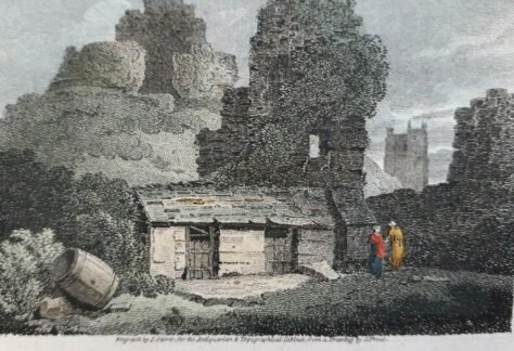 Launceston Castle From the Prison Gate 1808