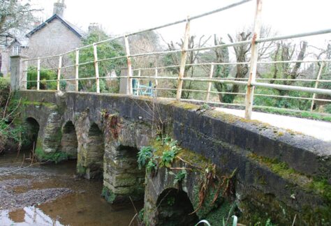 Trewerry Bridge at risk ©RJR