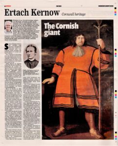 Ertach Kernow - The Cornish Giant