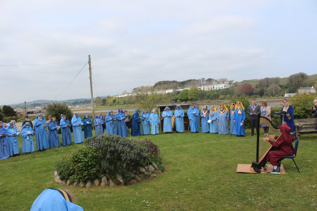 Link to Gorsedh Kernow (Proclamation in Hayle - April 2022)