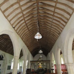 St Enodor Church interior