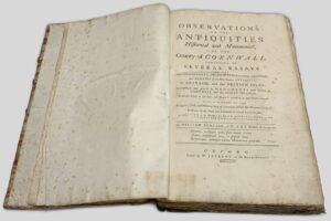 First edition of William Borlase 'Antiquaries' 1754