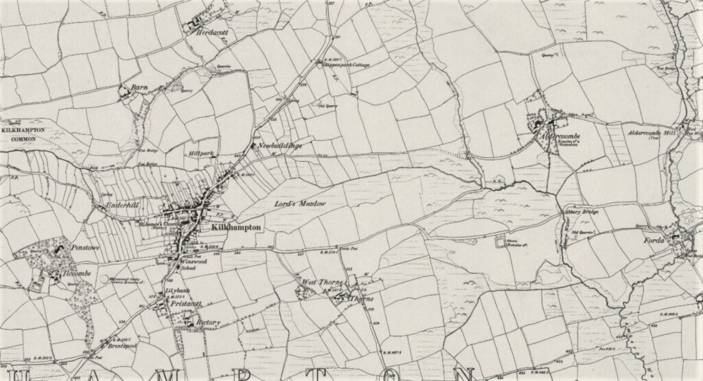 Kilkhampton - Surveyed 1881