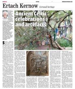 Ertach Kernow - Ancient Celtic celebrations and artefacts