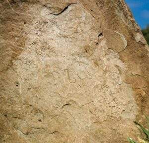 Tintagel inscribed stone