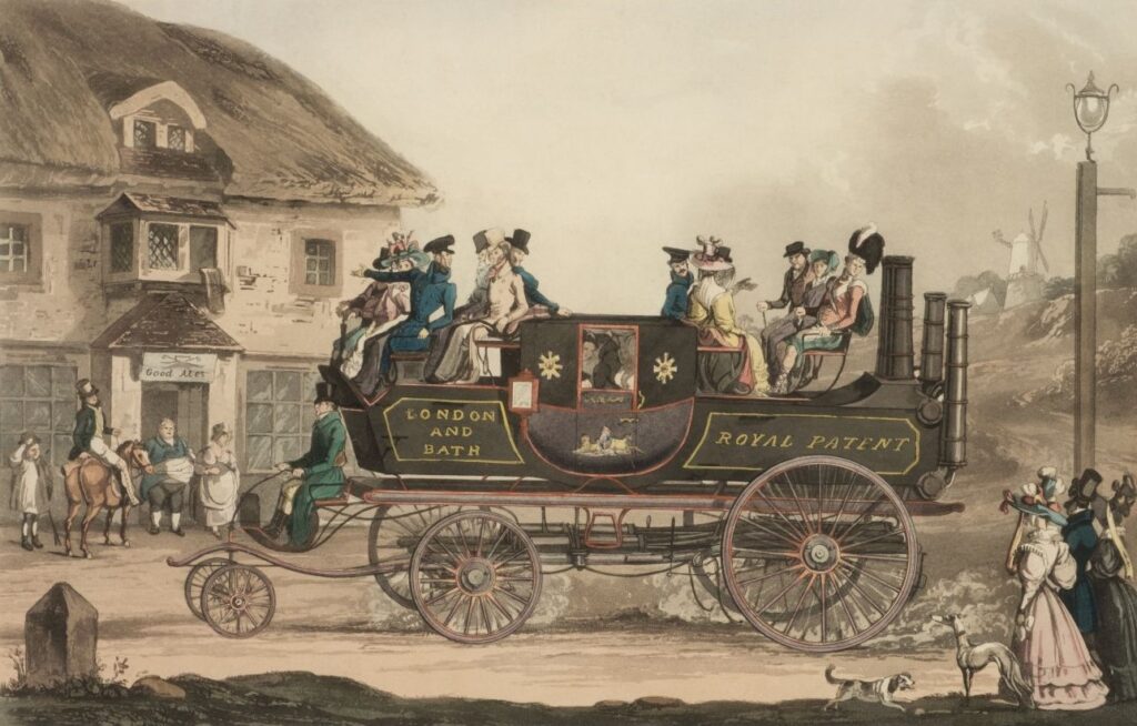 Goldworthy Gurney - The New Steam Carriage in 1828