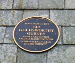 Padstow OCS - Plaque Goldsworthy Gurney