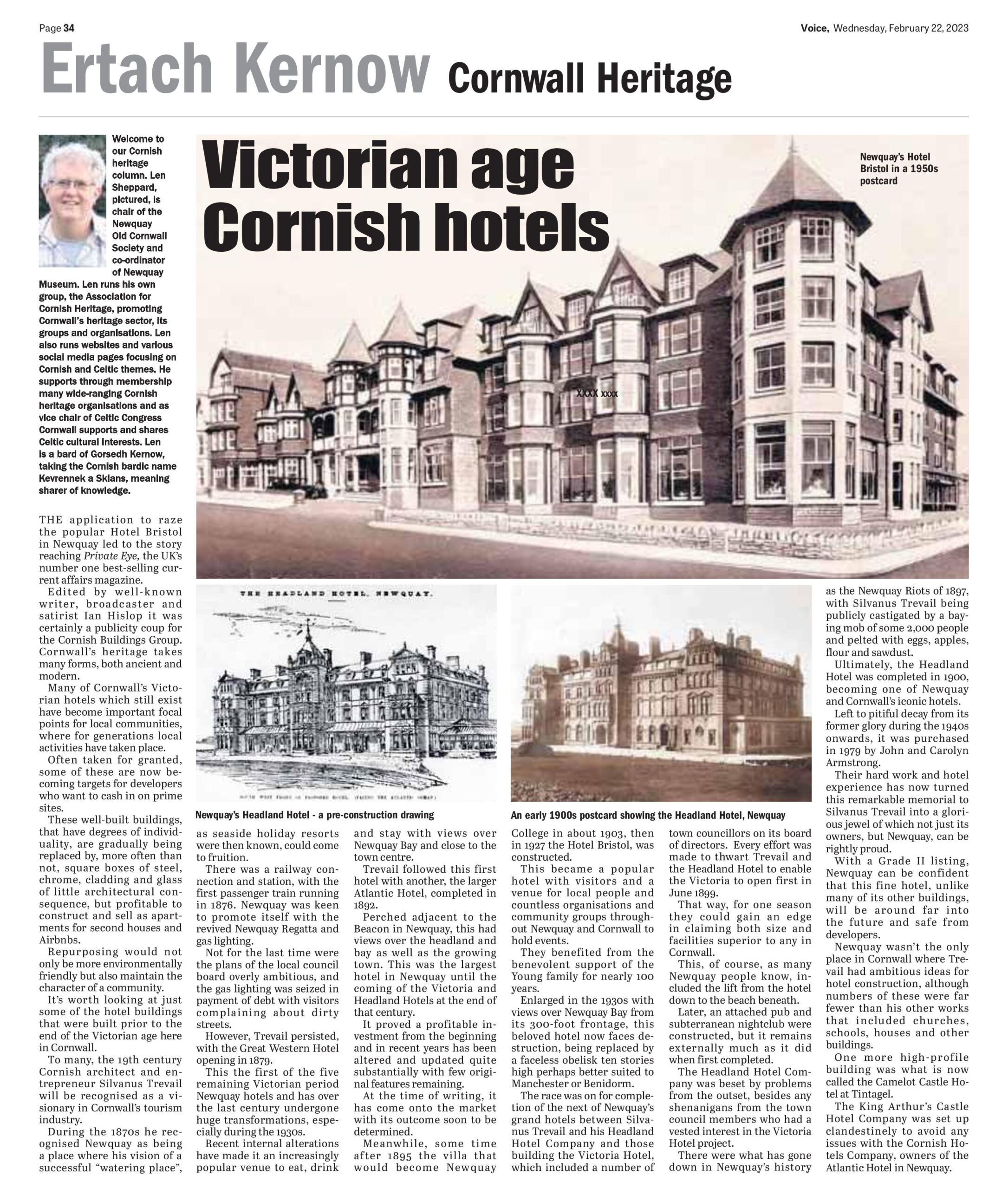Historic Cornish Hotels