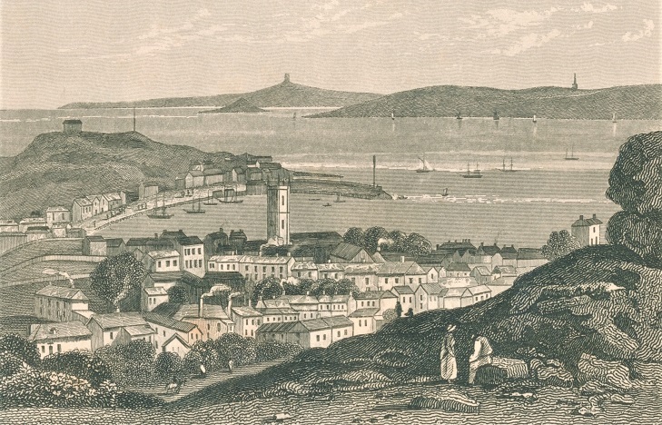 St Ives Engraving 1845