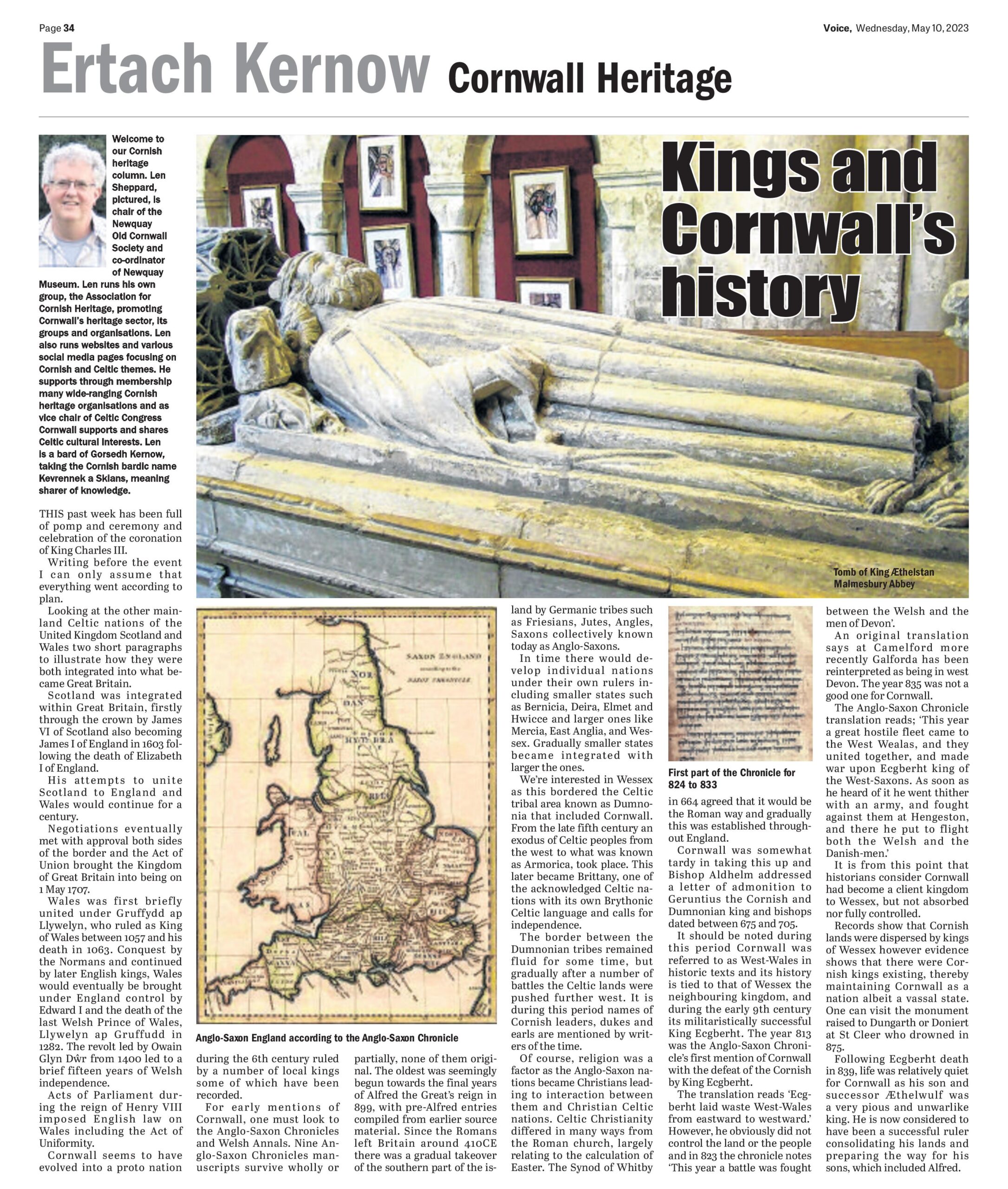Kings and Cornish History