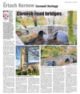 Cornish historic road bridges