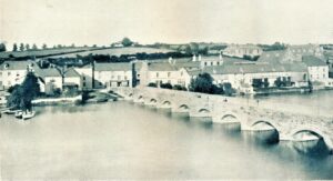 Wadebridge to Egloshayle Mid-20th century view