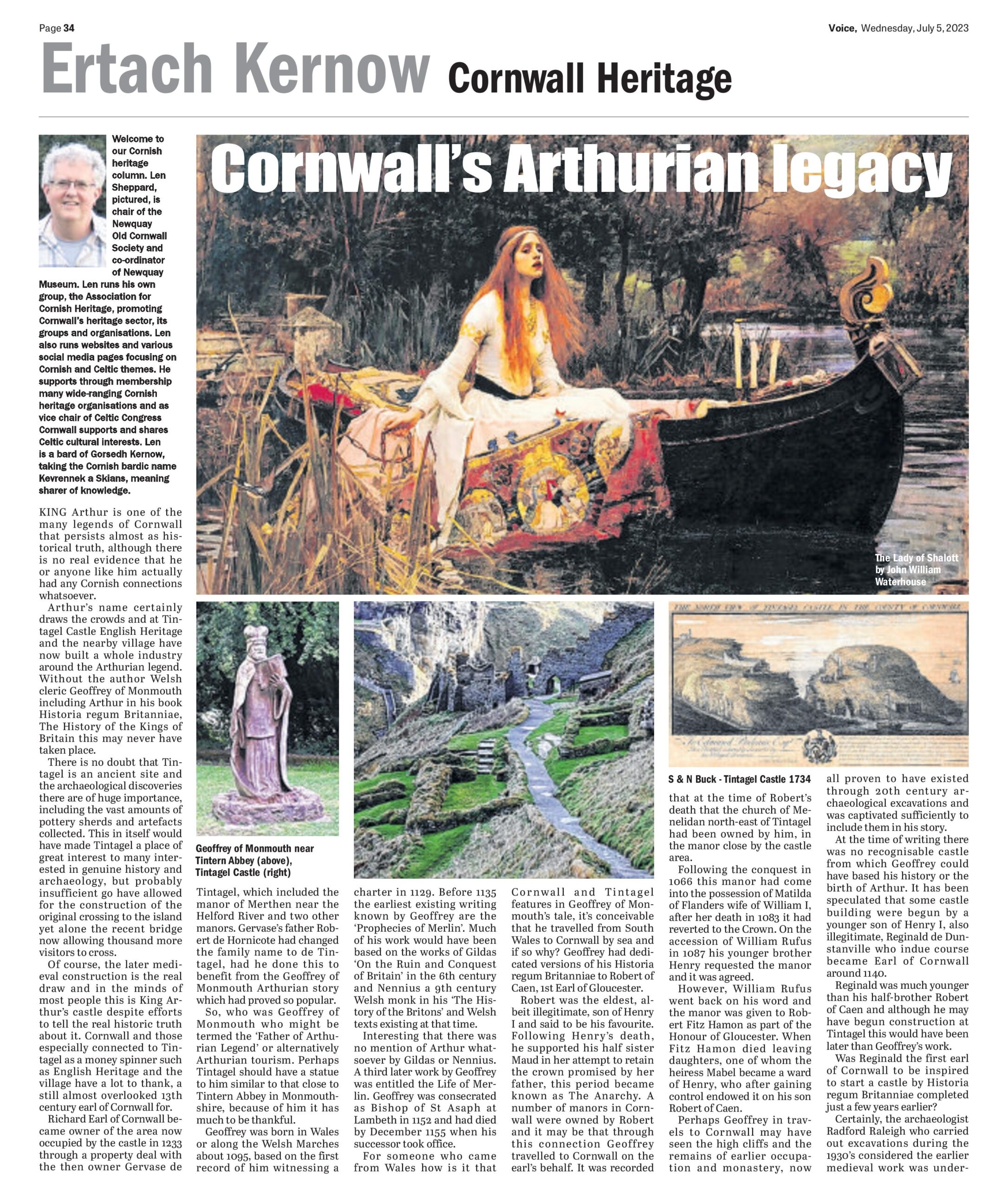 King Arthur, Cornwall's Arthurian legacy