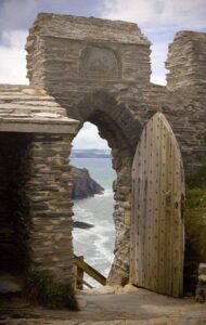 Tintagel, door to the sea