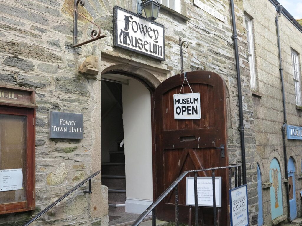 Entrance to Fowey Museum